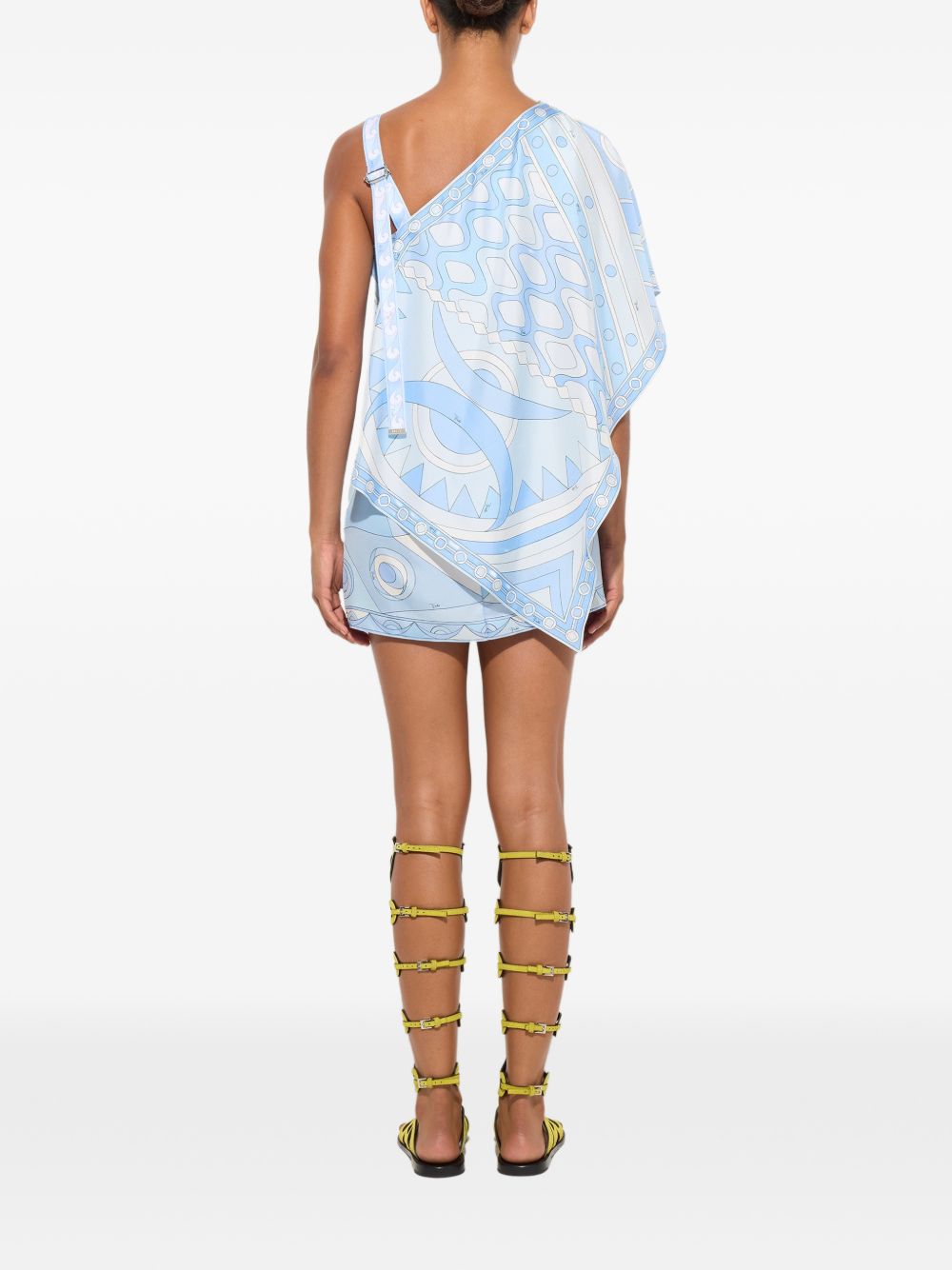 Pucci Printed Silk Mini Dress
