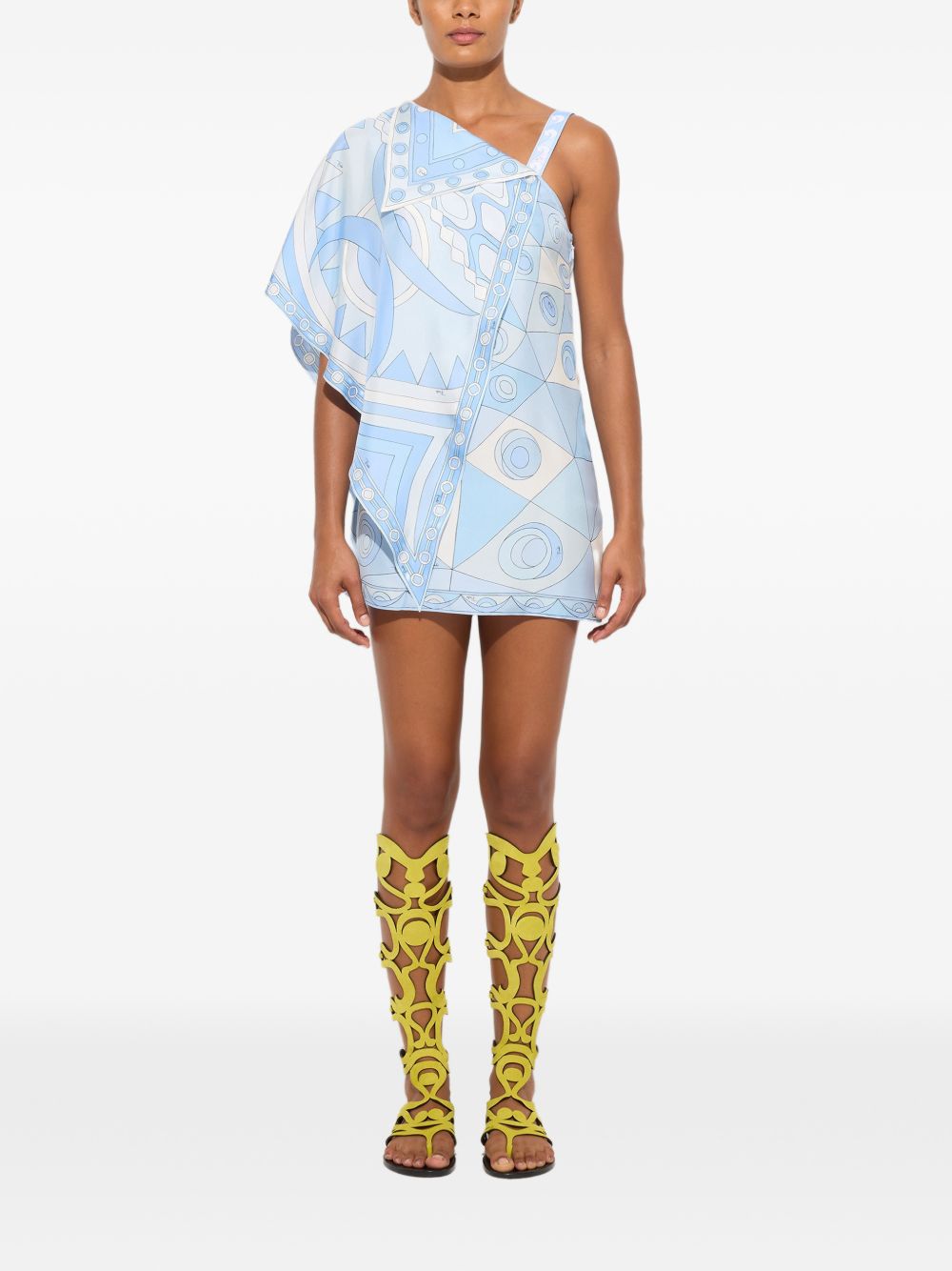 Pucci Printed Silk Mini Dress