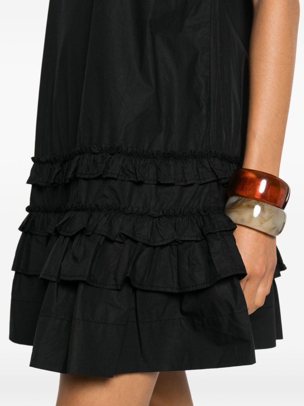 Ganni Organic Cotton Mini Dress