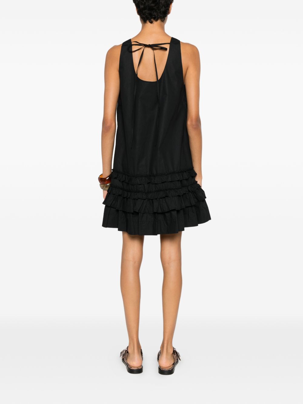 Ganni Organic Cotton Mini Dress