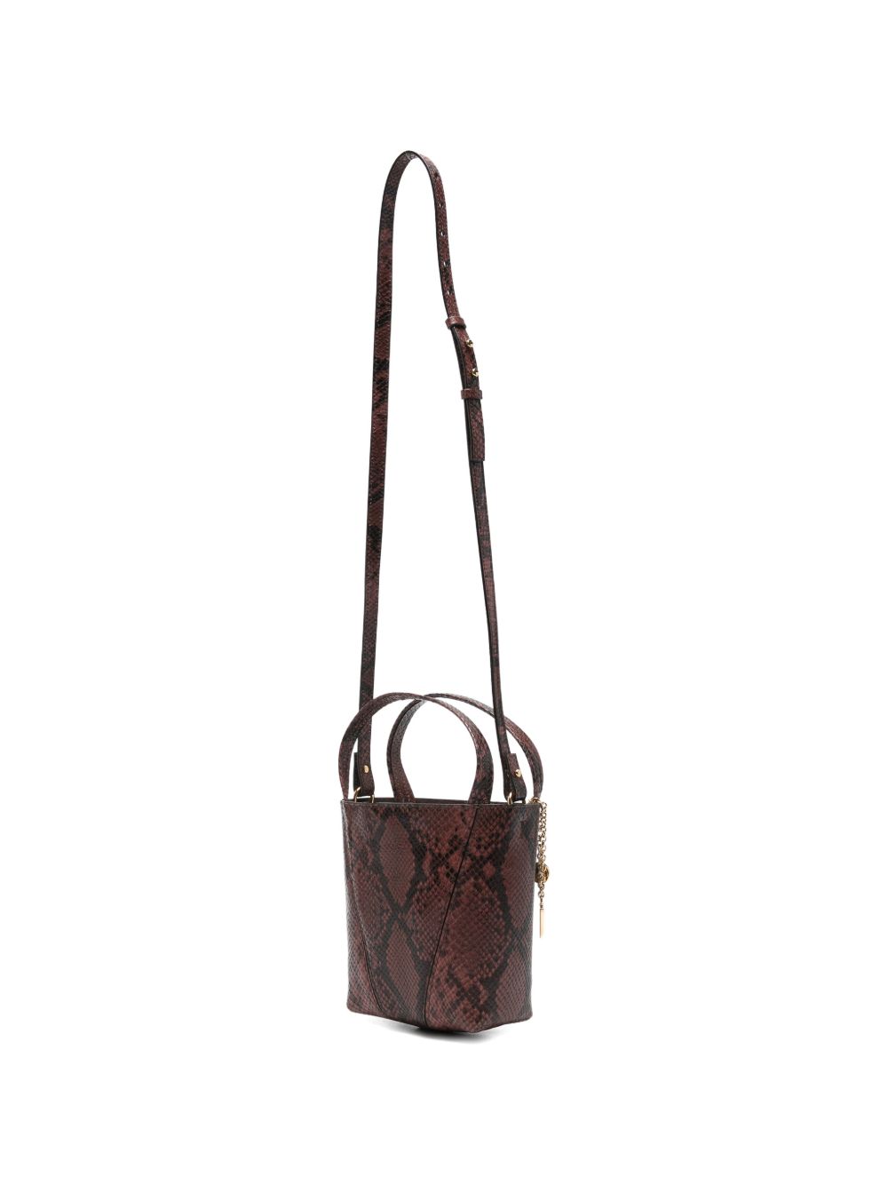 Chloè Chloé Spin Leather Tote Bag
