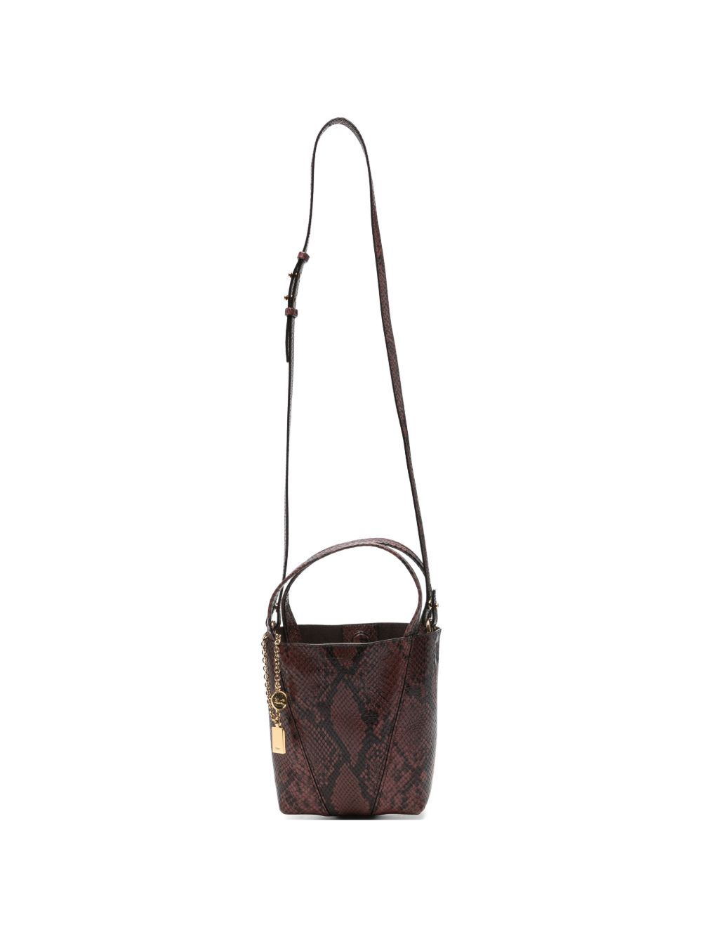 Chloè Chloé Spin Leather Tote Bag