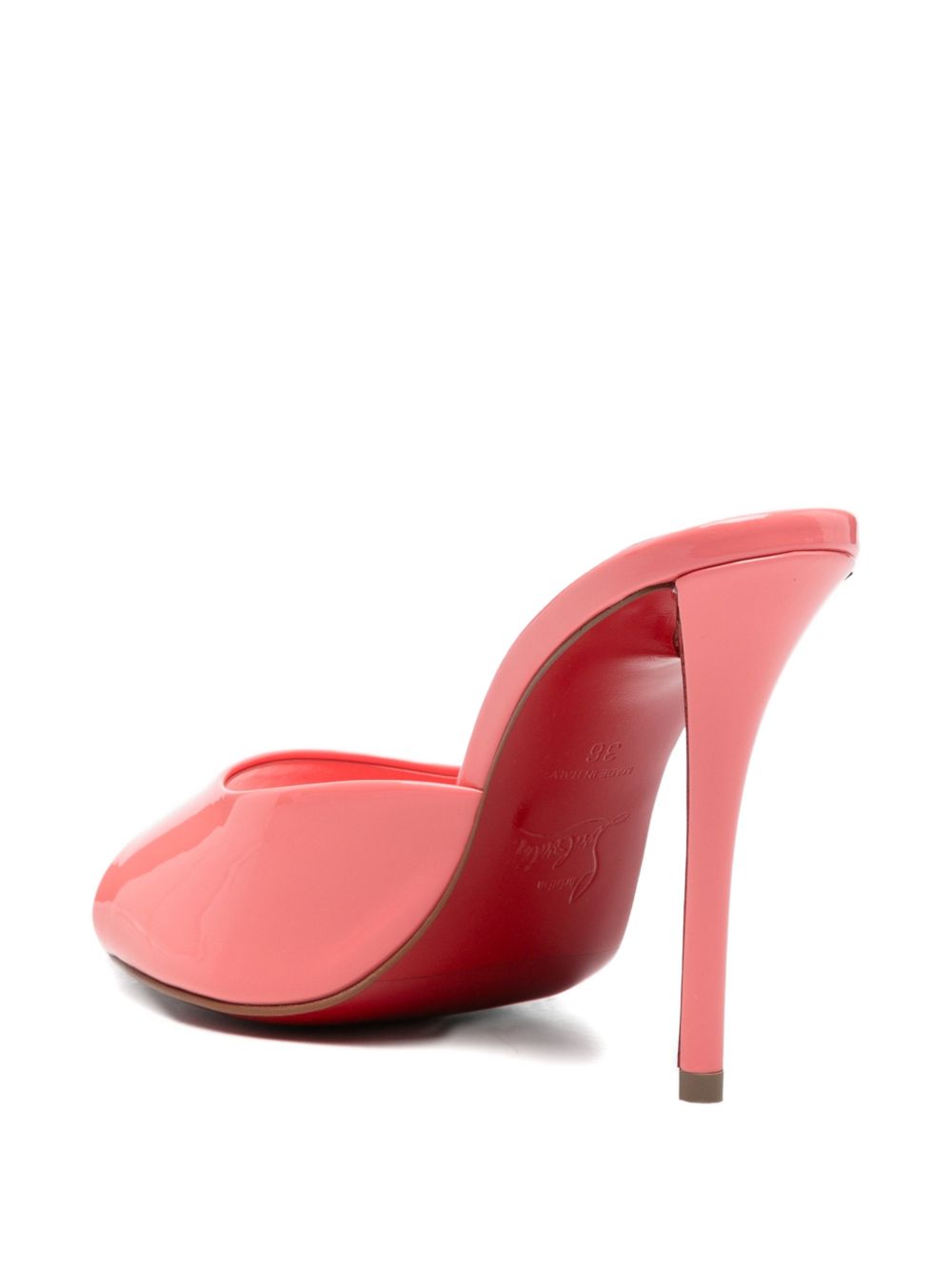 Christian Louboutin Miss Z Patent Leather Mules
