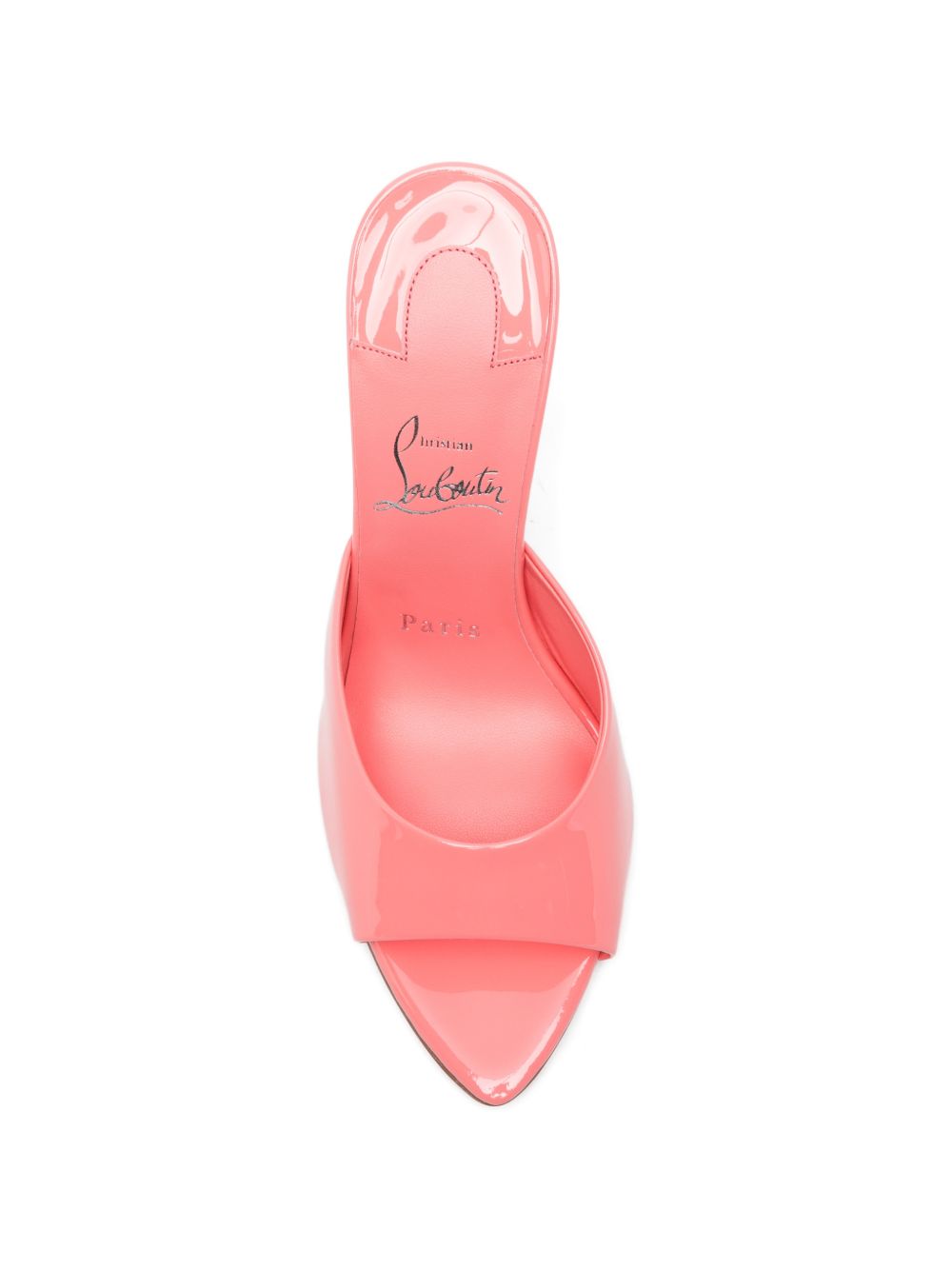 Christian Louboutin Miss Z Patent Leather Mules