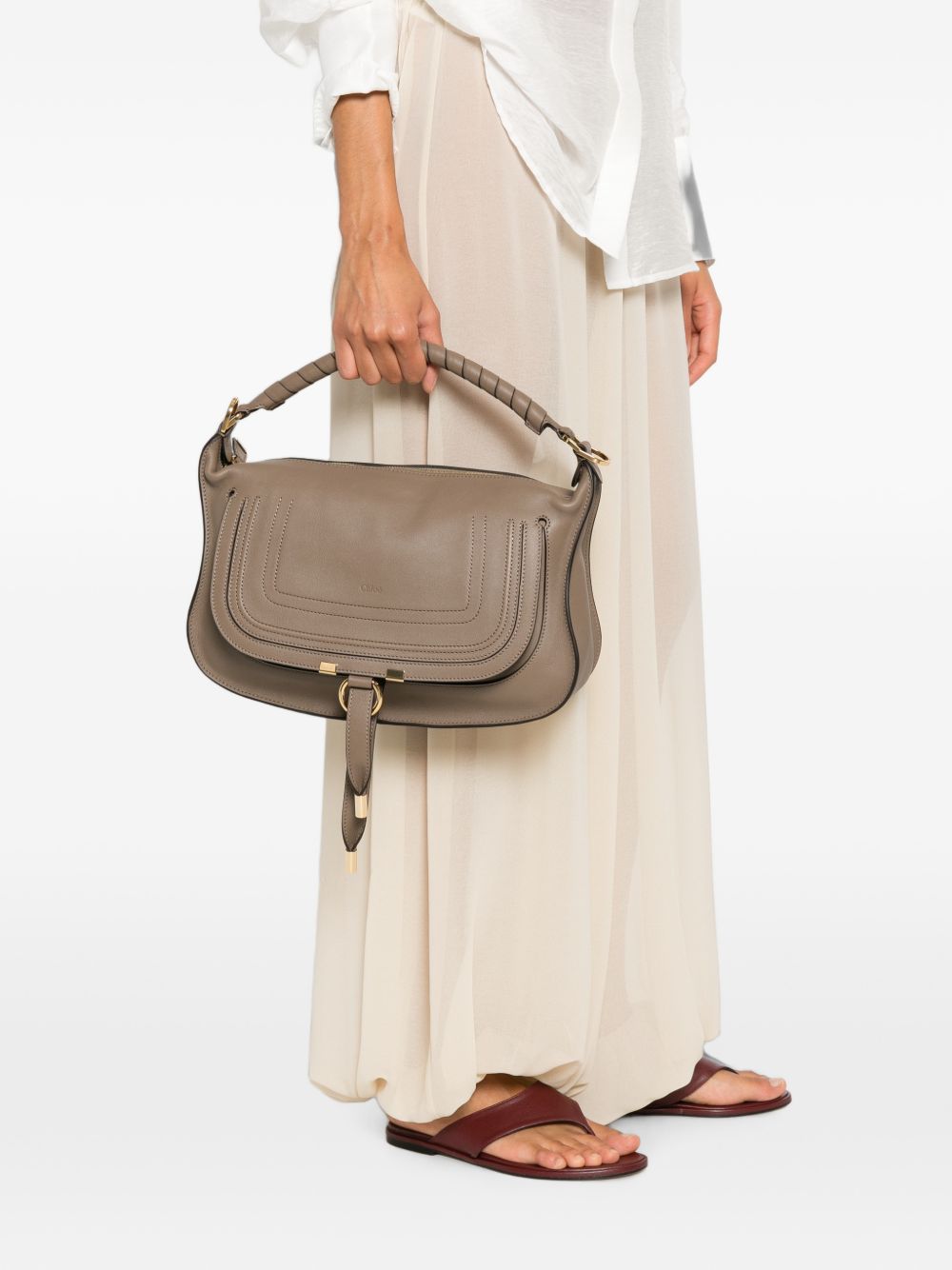 Chloè Marcie Small Leather Shoulder Bag