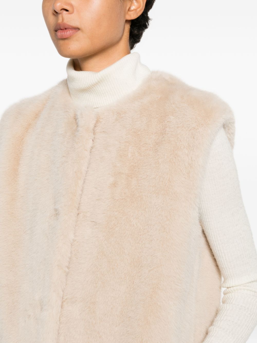 Herno Faux Fur Vest