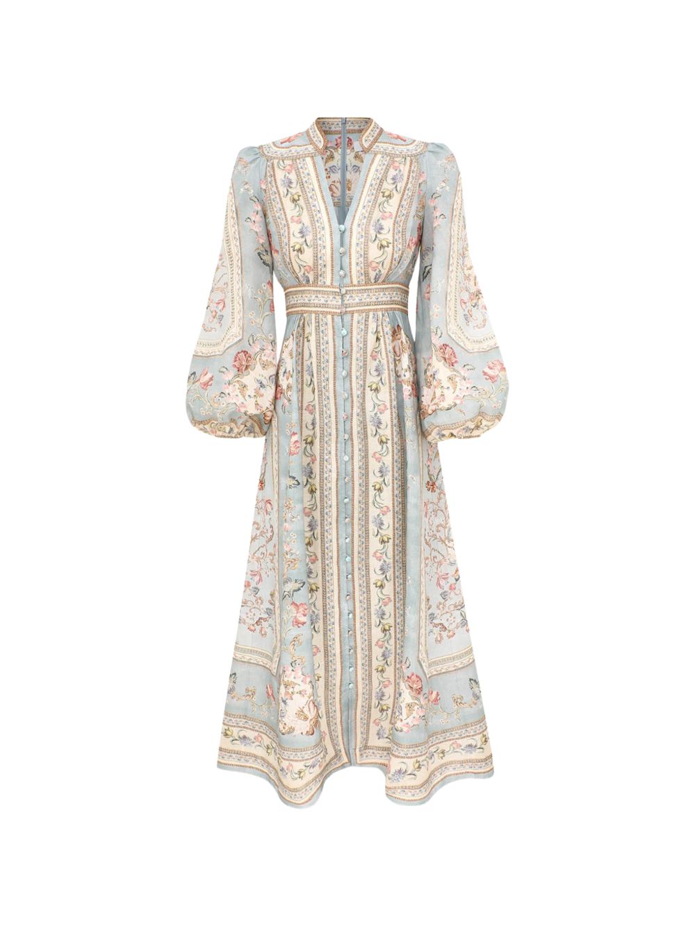 Zimmermann Roselight Printed Midi Dress