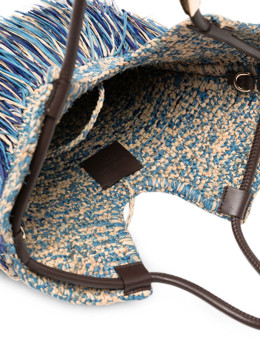 Zimmermann Goldentime Small Rafia Tote