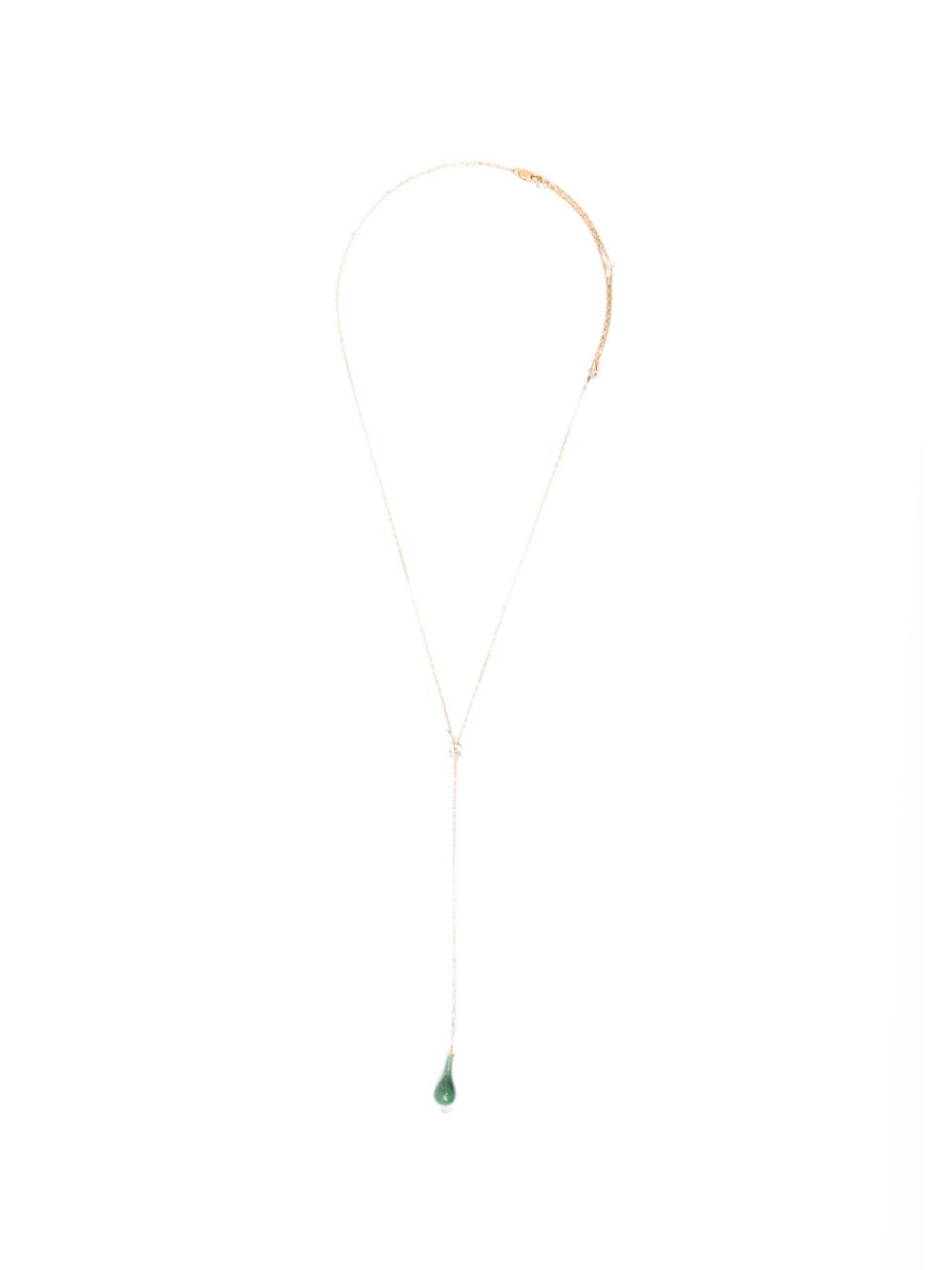 Toteme Pre Jade Drop Necklace