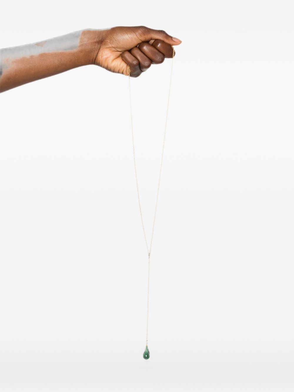 Toteme Pre Jade Drop Necklace