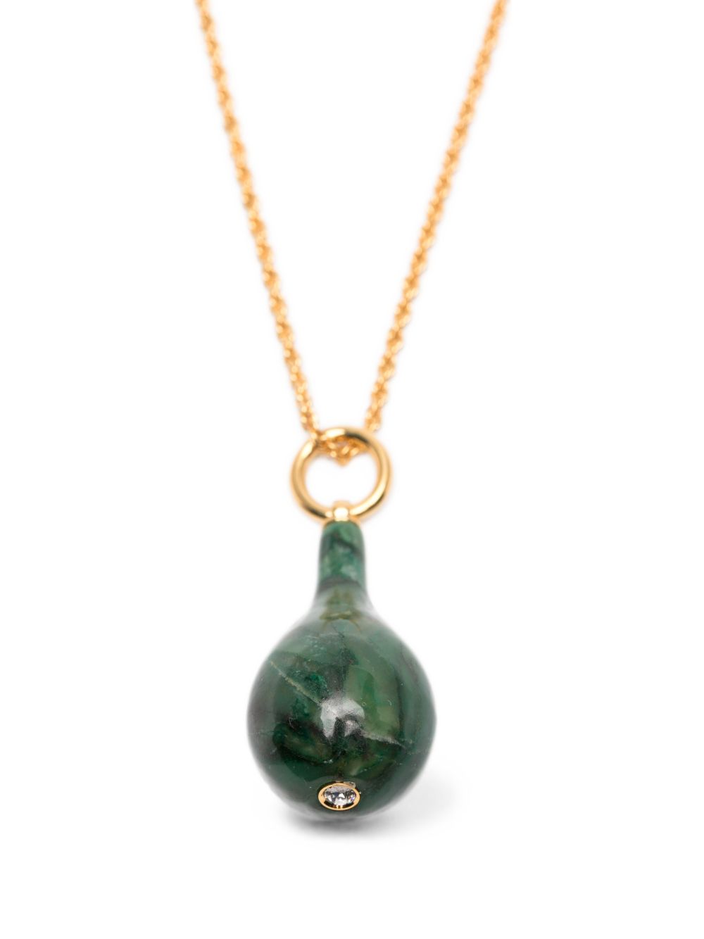 Toteme Pre Jade Drop Necklace