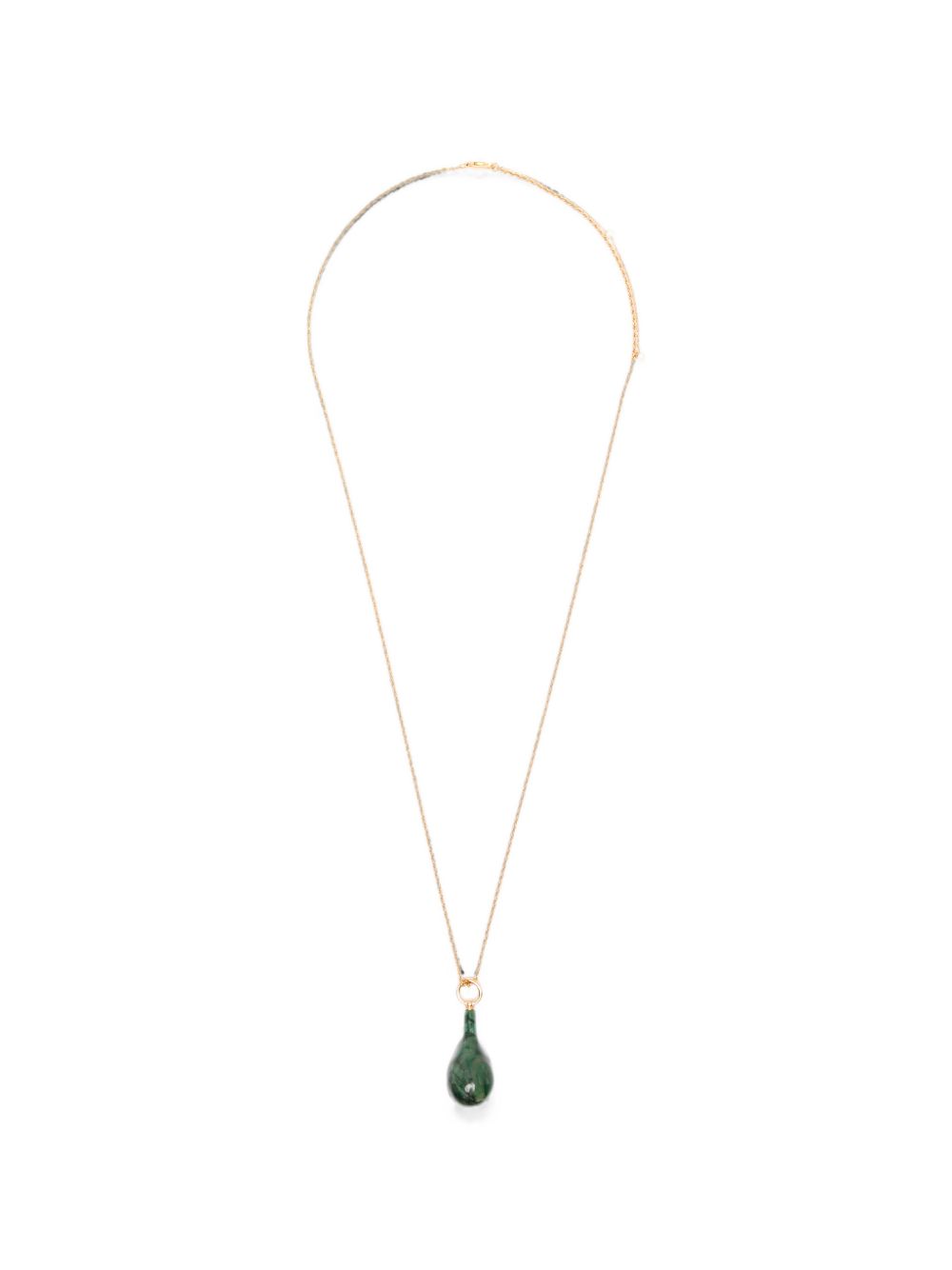 Toteme Pre Jade Drop Necklace