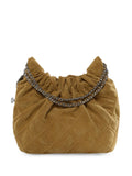 Tory Burch Fleming Mini Suede Leather Hobo Bag