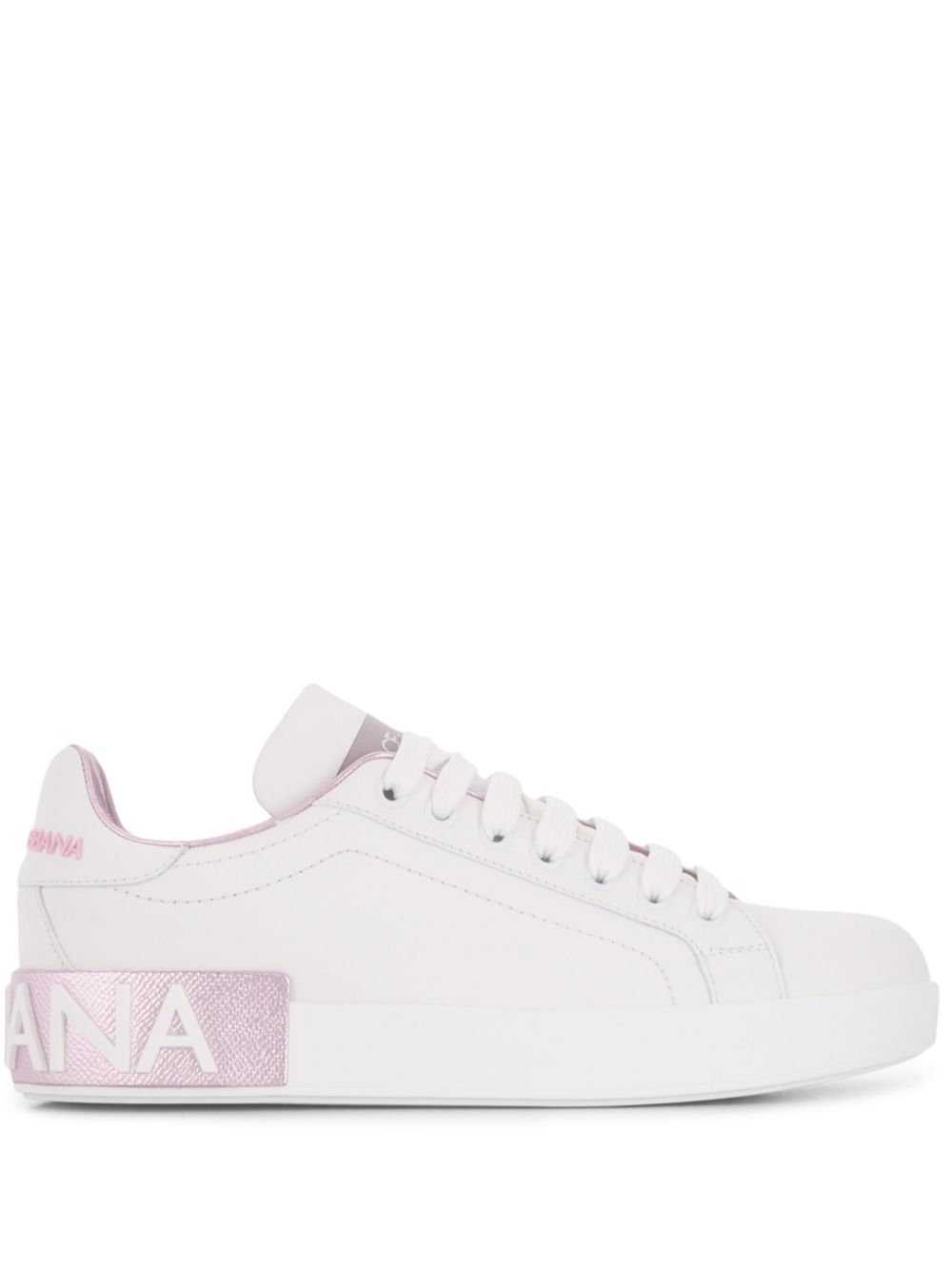 Dolce & Gabbana Portofino Leather Sneakers