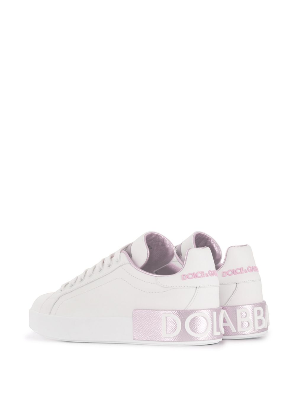 Dolce & Gabbana Portofino Leather Sneakers