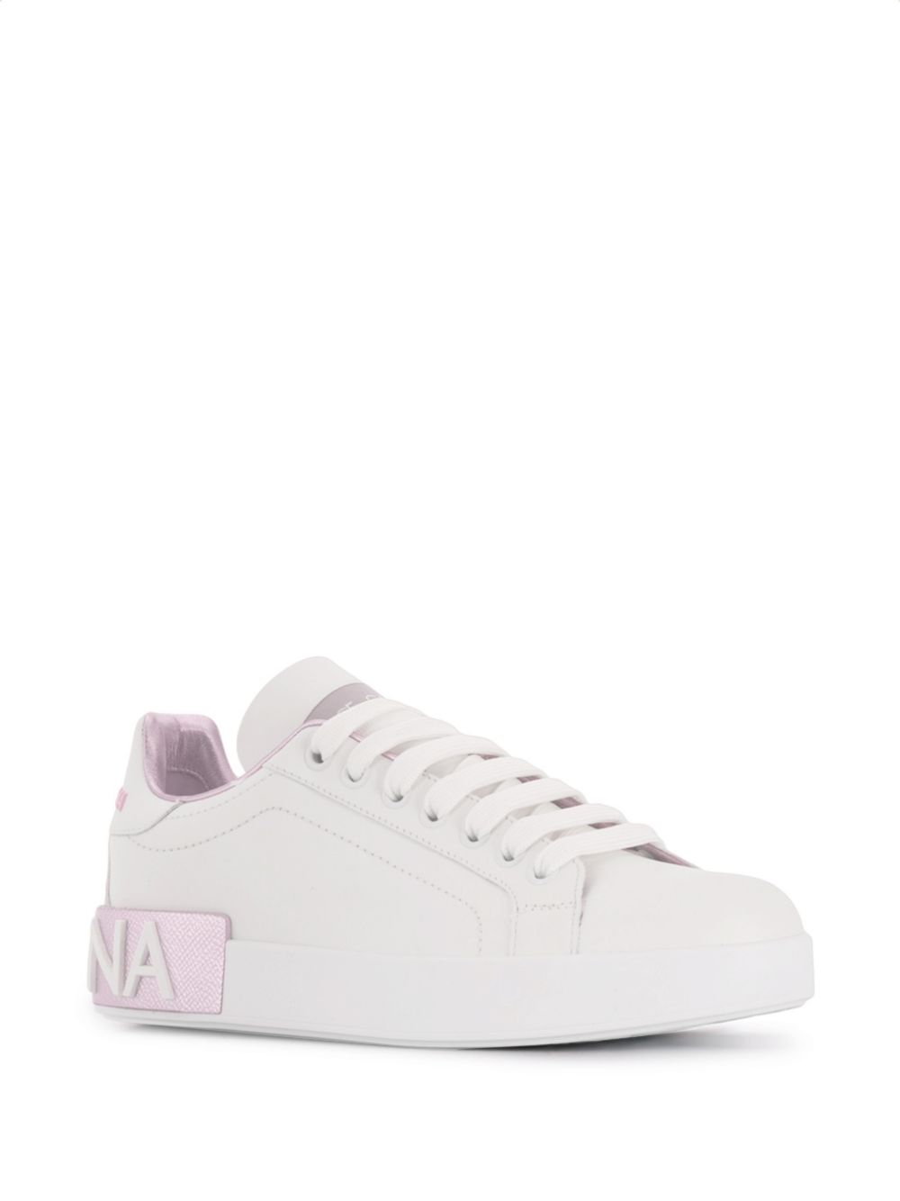 Dolce & Gabbana Portofino Leather Sneakers