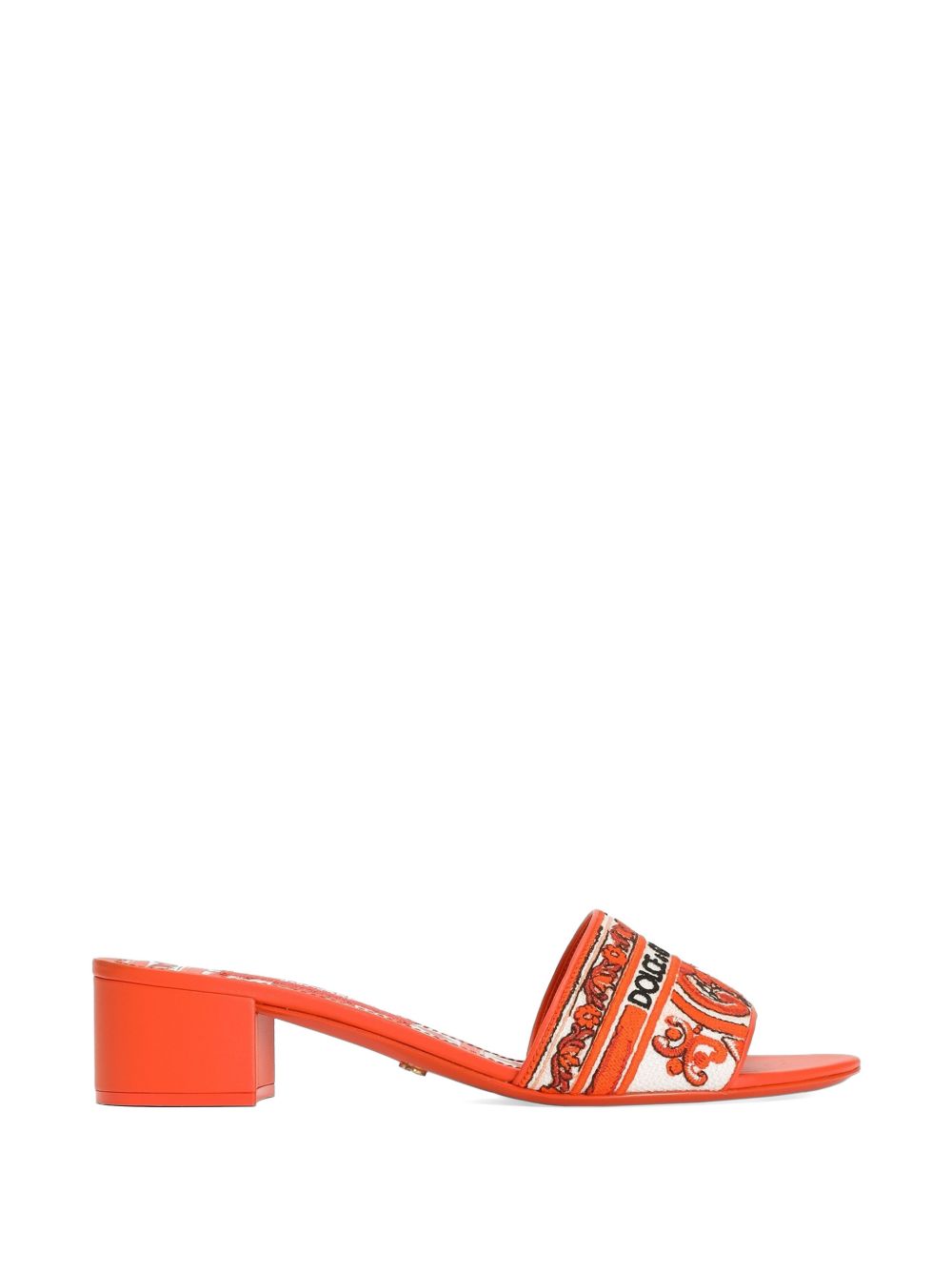Dolce & Gabbana Maiolica Print Mules