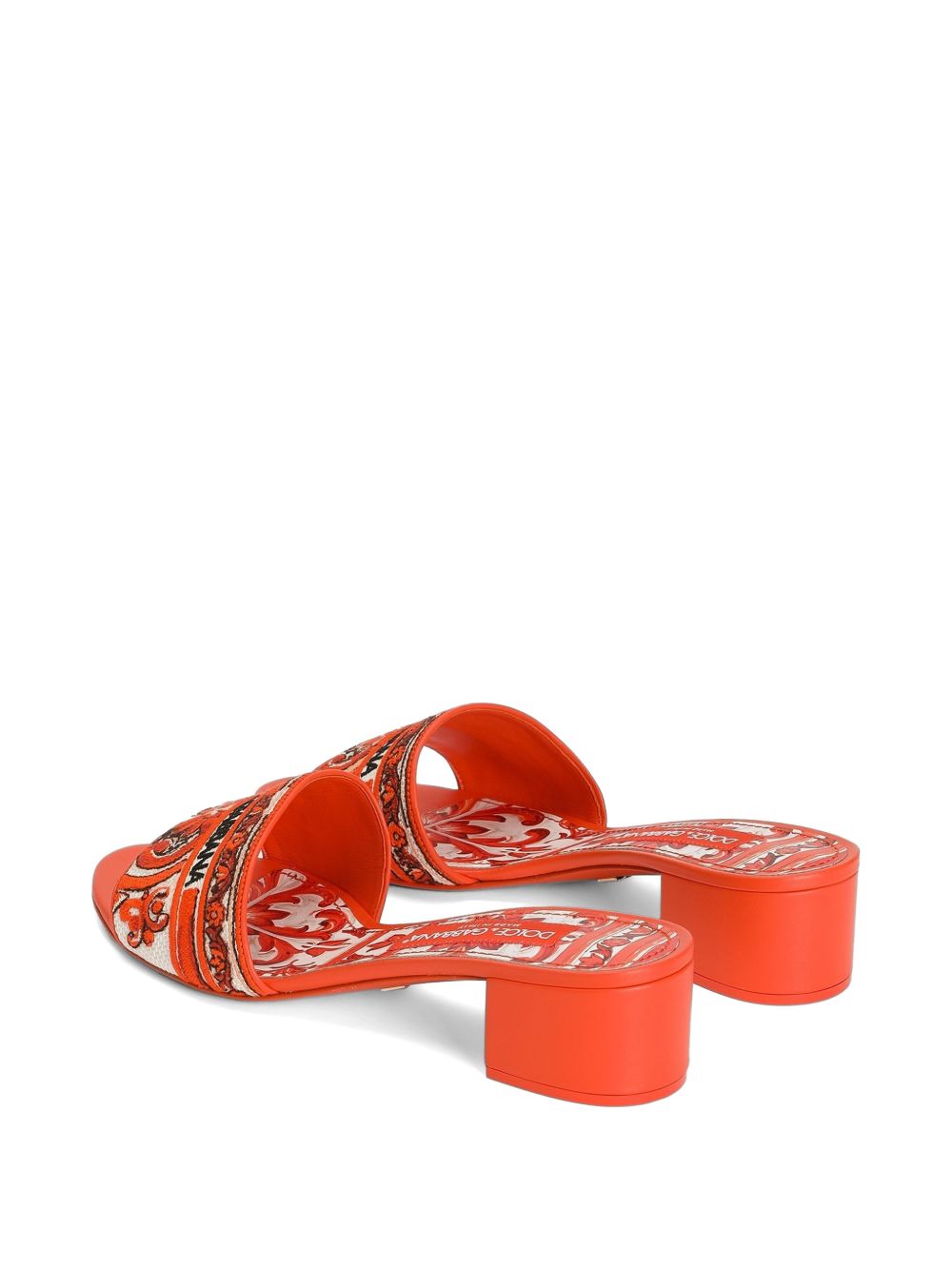Dolce & Gabbana Maiolica Print Mules