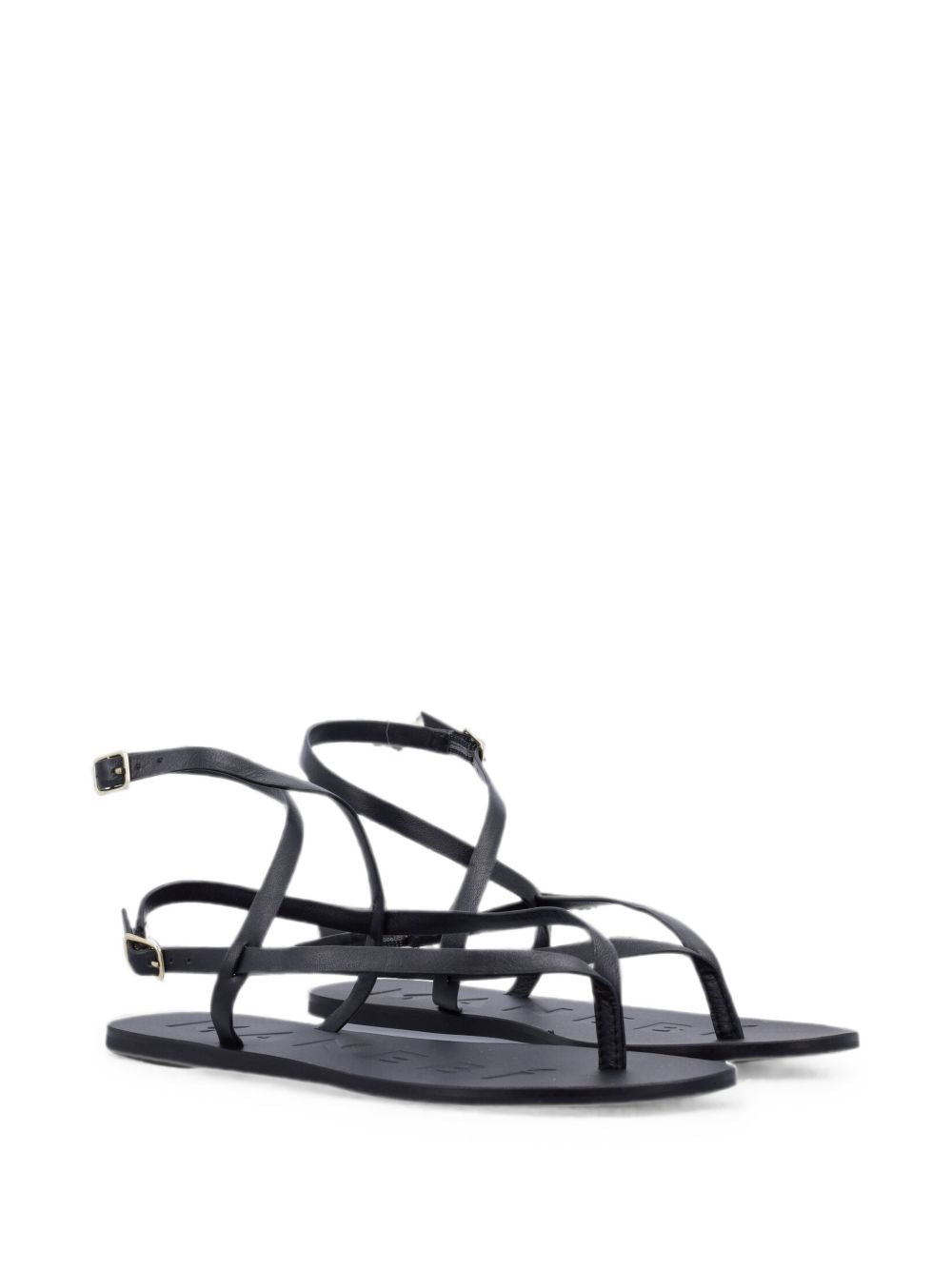 Manebi Leather Thong Sandals