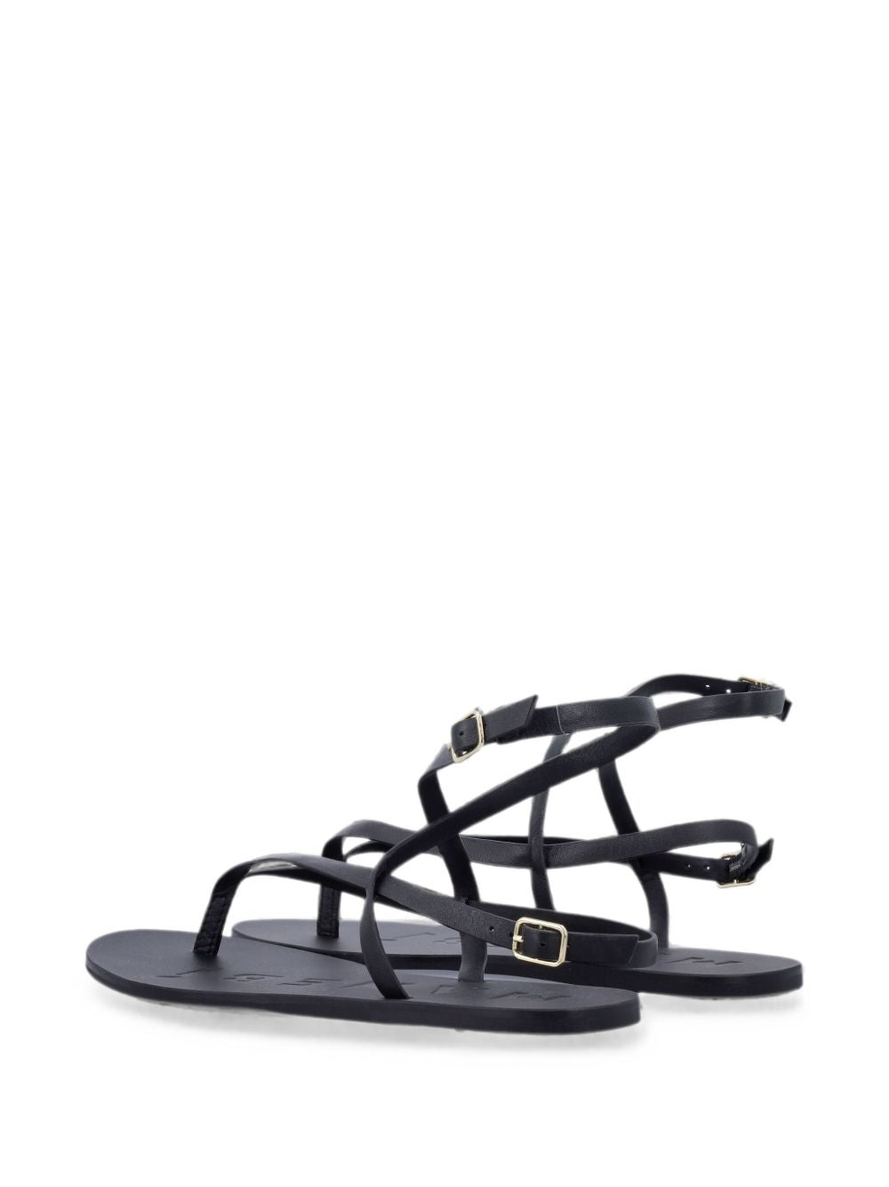 Manebi Leather Thong Sandals