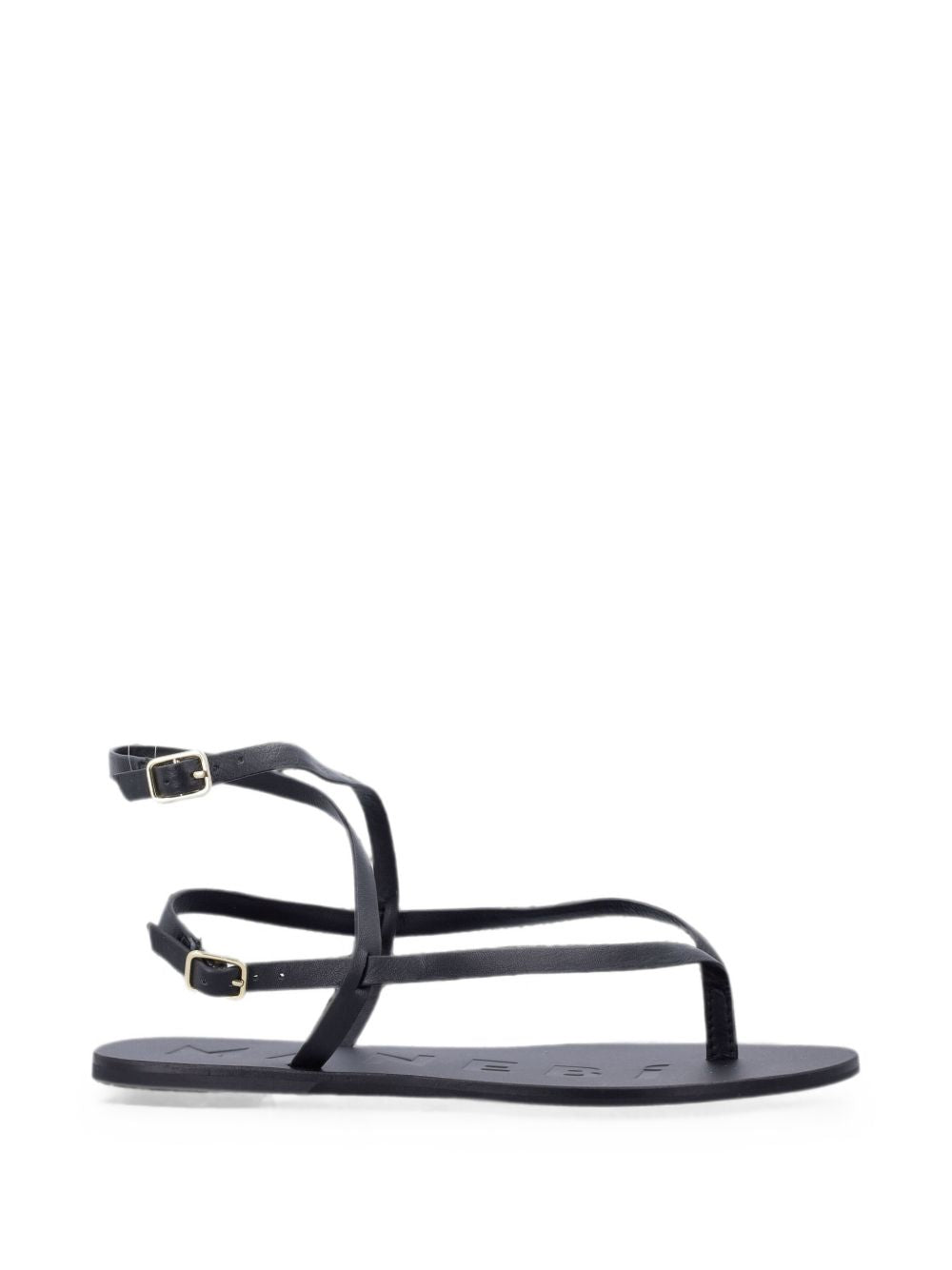 Manebi Leather Thong Sandals