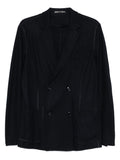 Giorgio Armani Cashmere Double Breasted Blazer Jacket