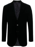 Giorgio Armani Velvet Single Breasted Blazer Jacket