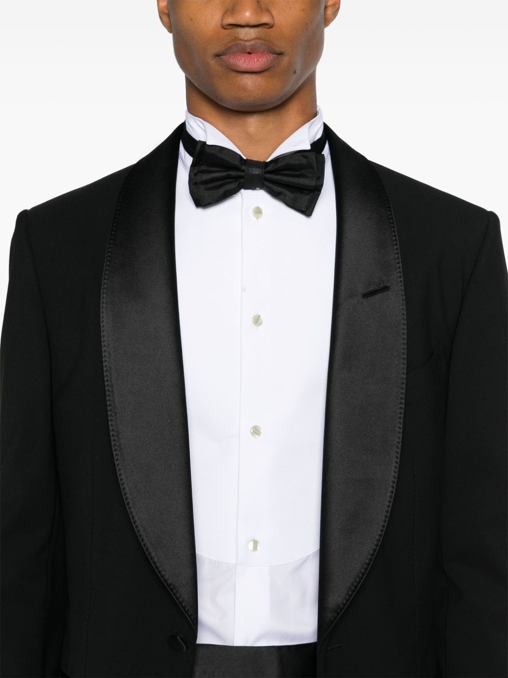Giorgio Armani Cotton Smoking Shirt