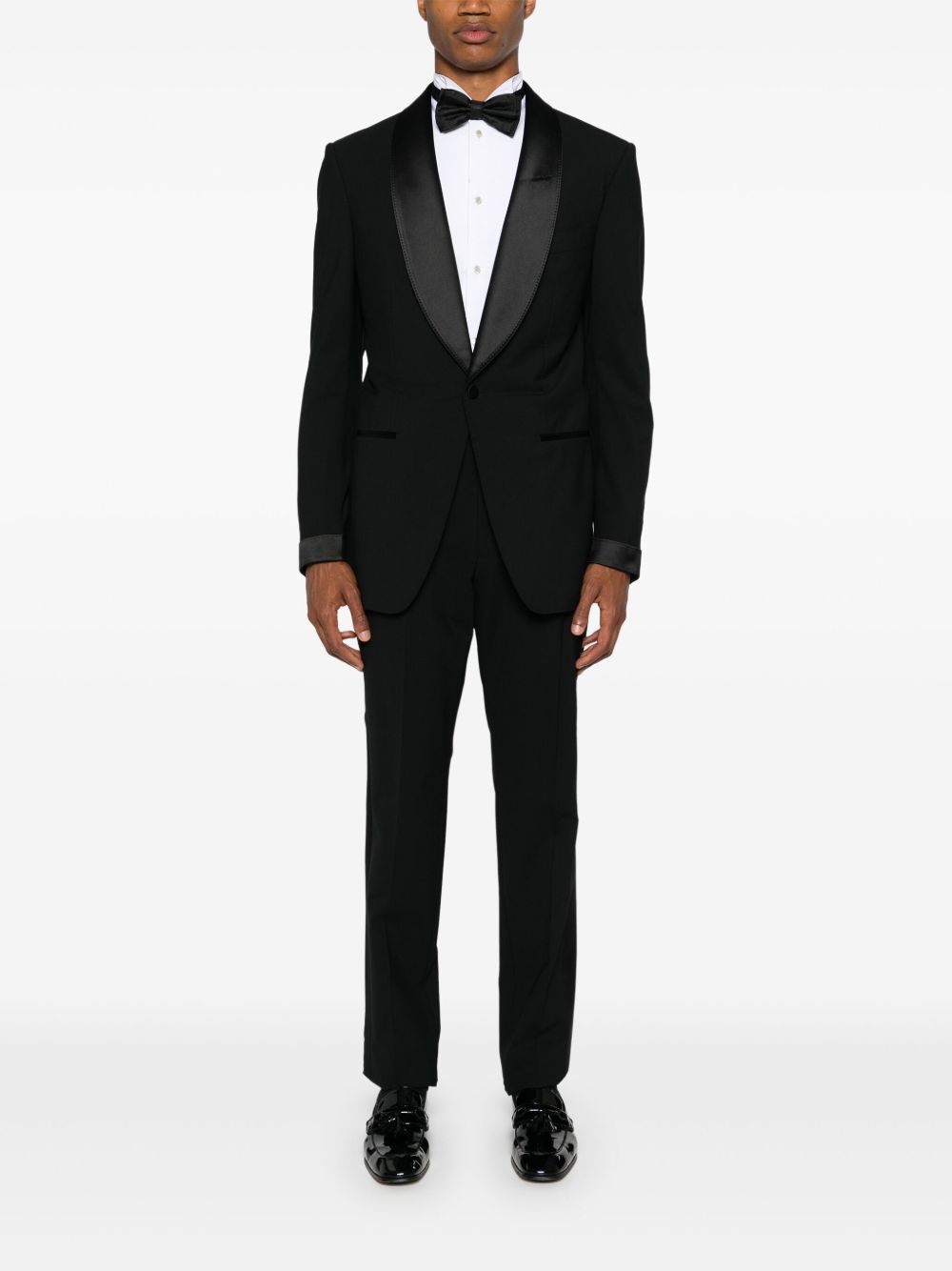 Giorgio Armani Cotton Smoking Shirt