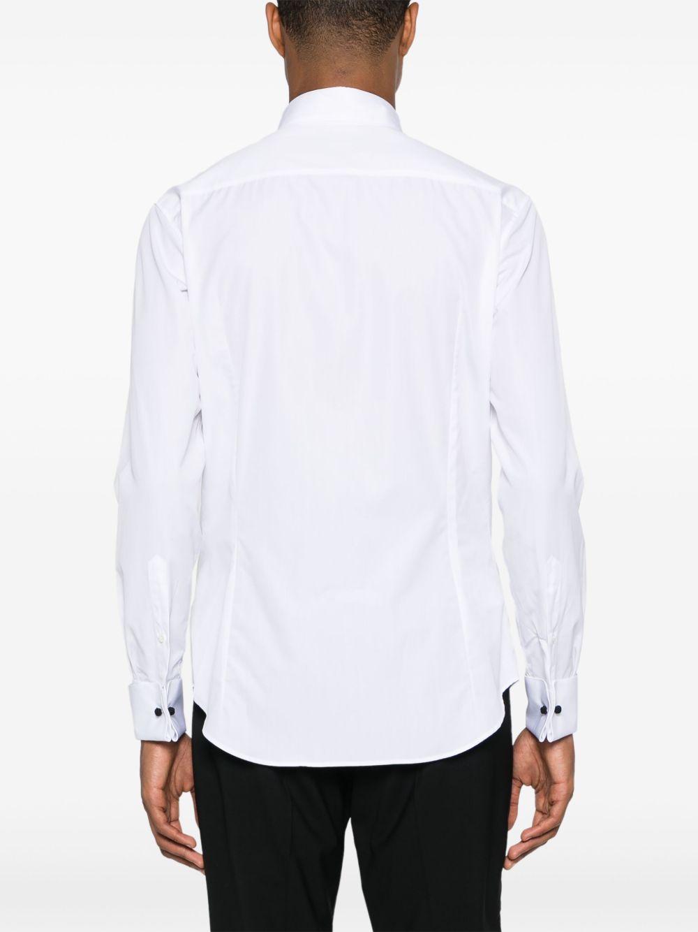 Giorgio Armani Cotton Smoking Shirt