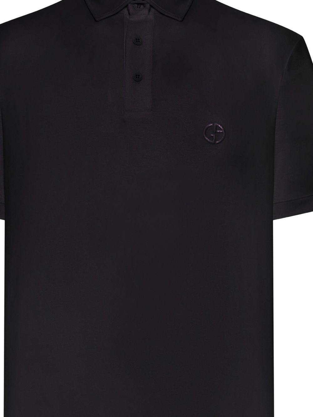 Giorgio Armani Interlock Cotton Polo Shirt