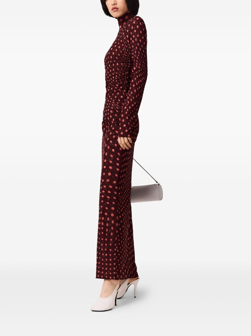 Stella Mc Cartney Polka Dot Long Dress