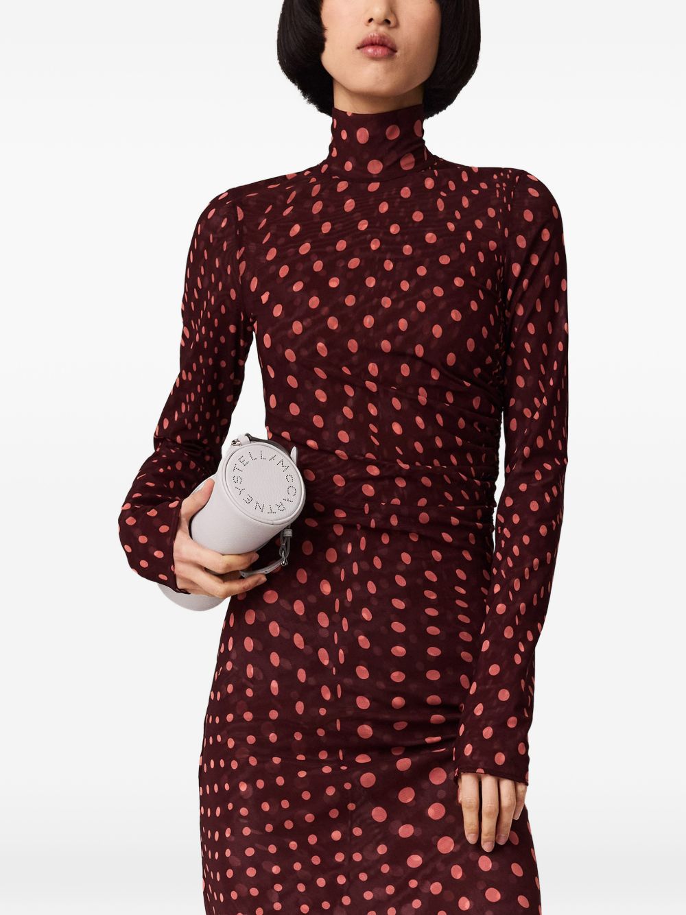 Stella Mc Cartney Polka Dot Long Dress