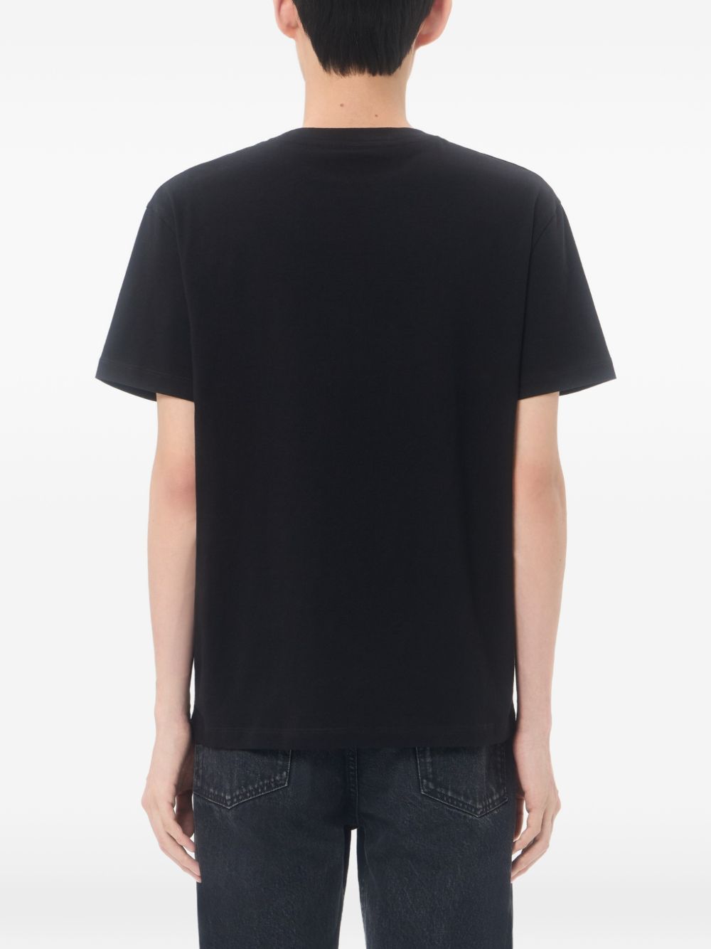 Valentino V Gold Cotton T Shirt