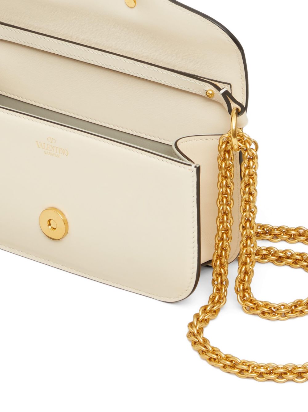 Valentino Garavani Locò Small Leather Shoulder Bag