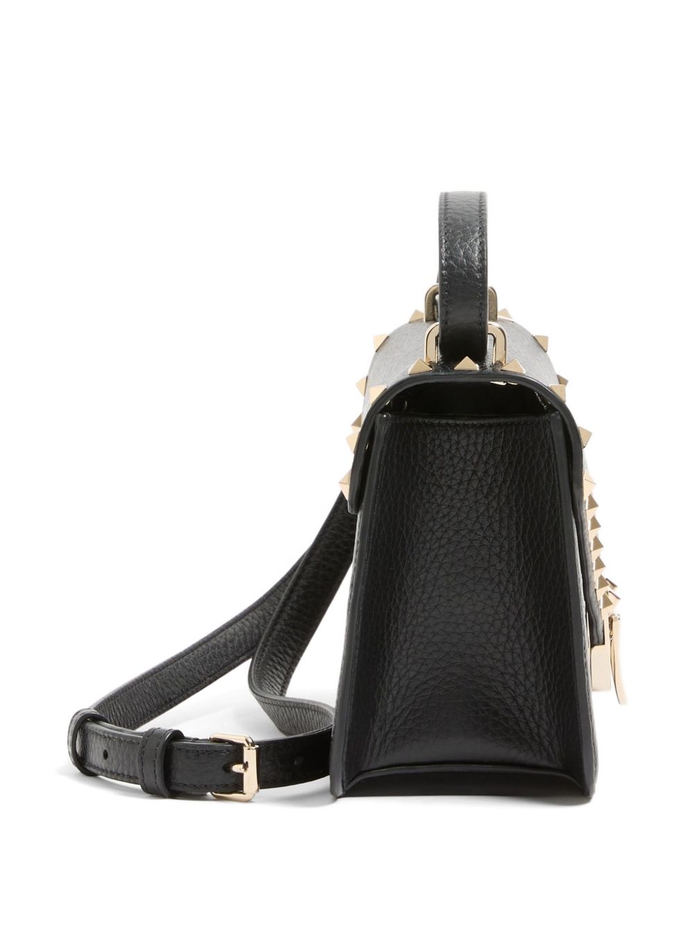 Valentino Garavani Rockstud Suede Leather Shoulder Bag