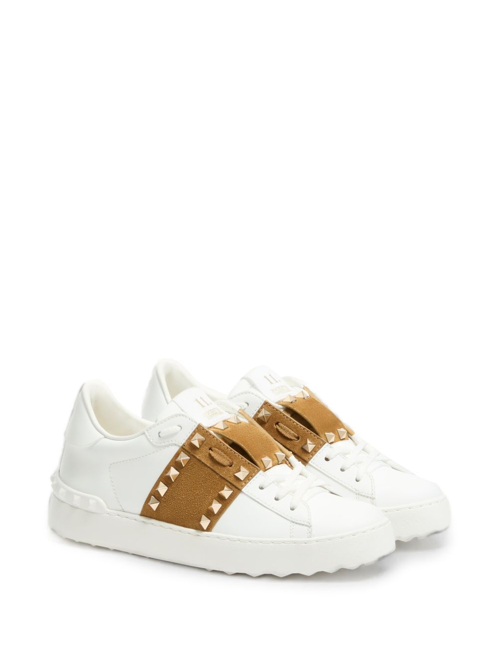 Valentino Garavani Rockstud Untitled Leather Sneakers