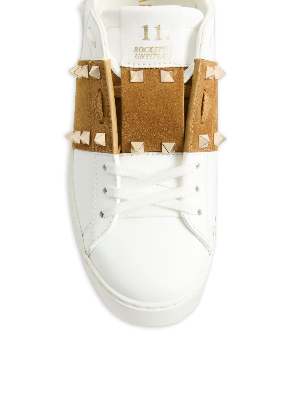 Valentino Garavani Rockstud Untitled Leather Sneakers