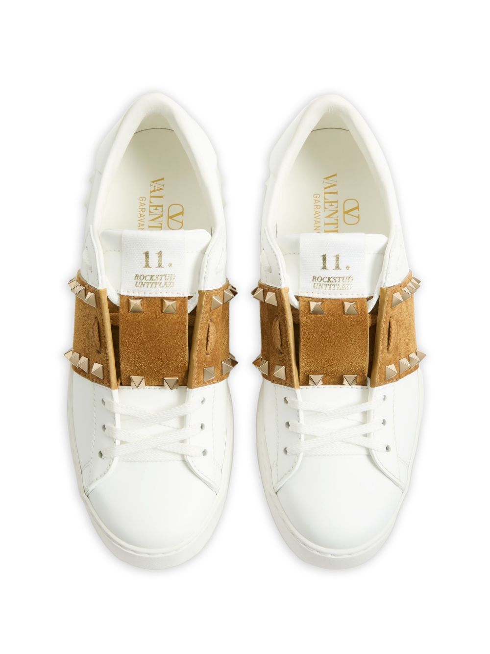 Valentino Garavani Rockstud Untitled Leather Sneakers