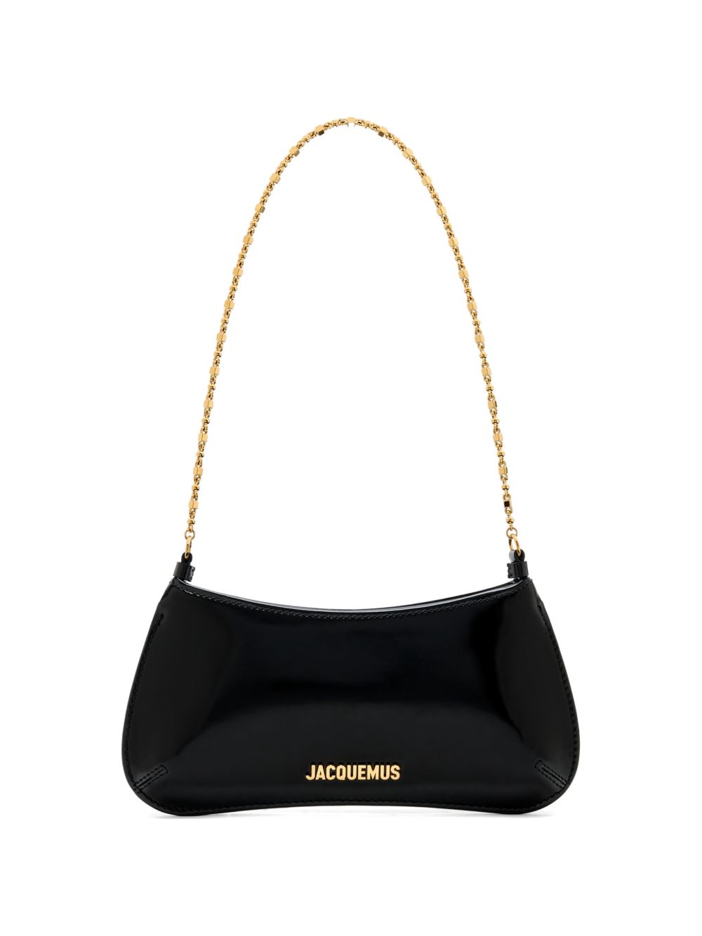 Jacquemus Le Petit Bisou Chaine Leather Shoulder Bag