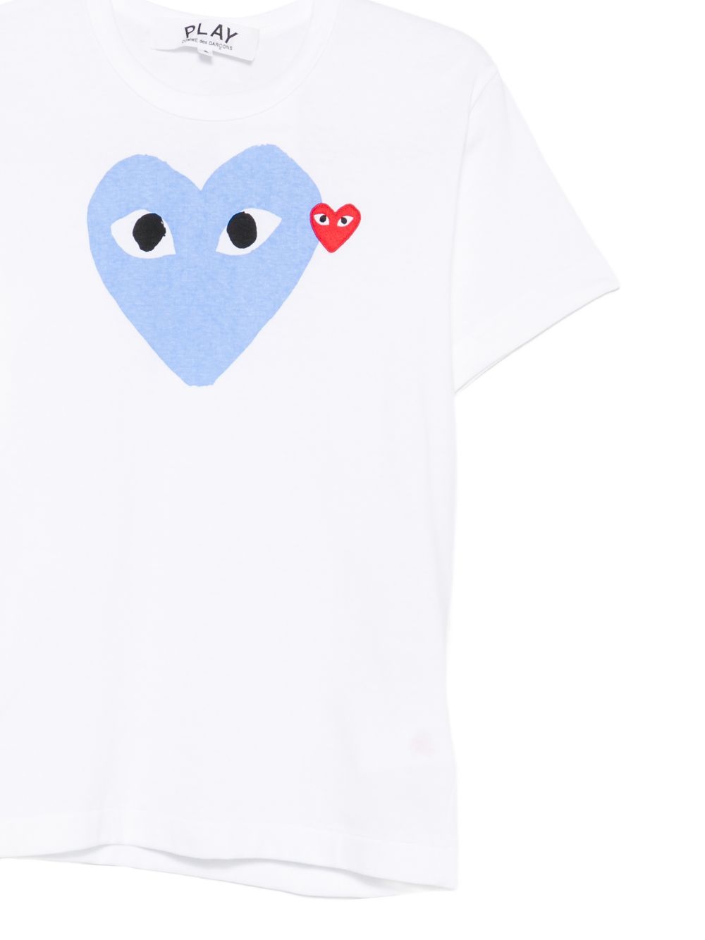 Comme Des Garcons Logo Cotton T Shirt