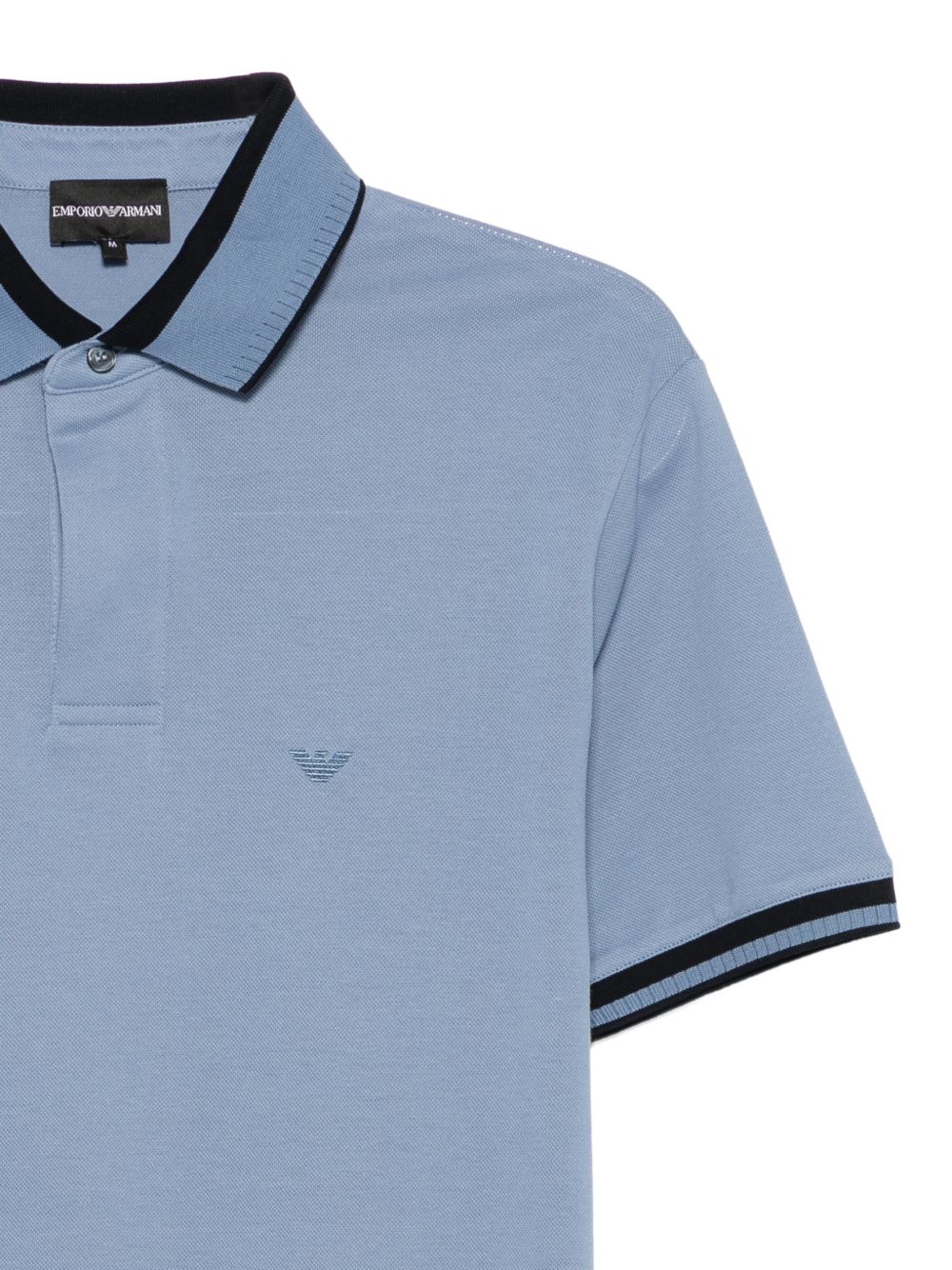 Emporio Armani Logo Cotton Polo Shirt