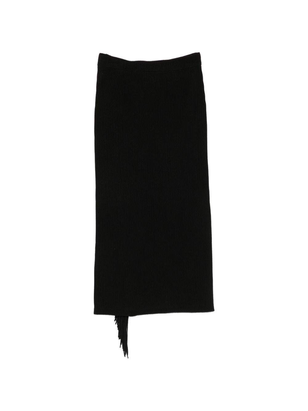 Emporio Armani Fringed Midi Skirt