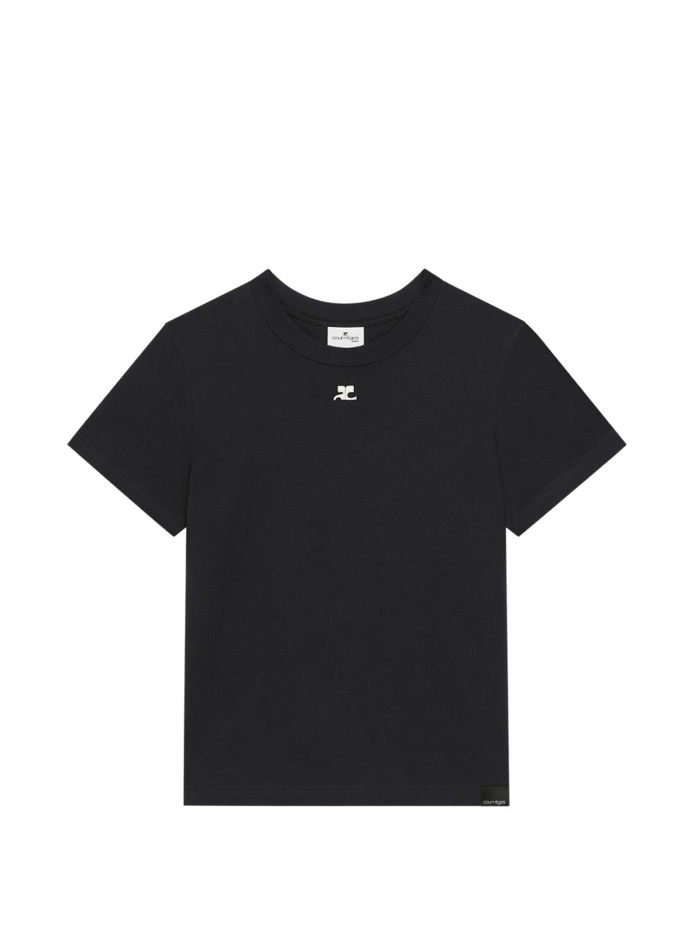 Courreges Pre Logo Cotton T Shirt