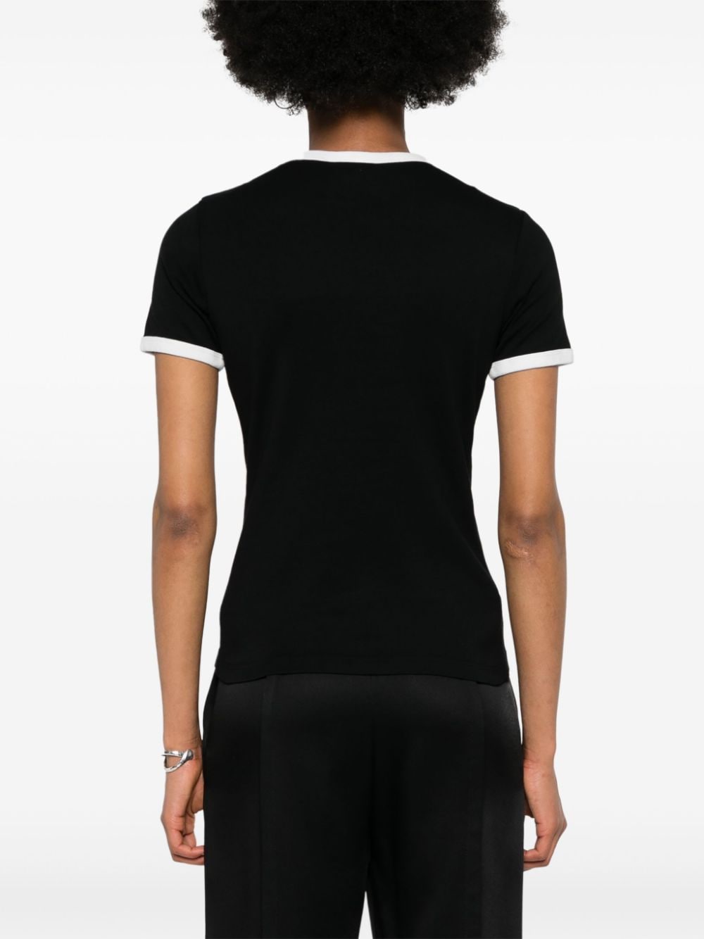 Courreges Pre Logo Cotton T Shirt
