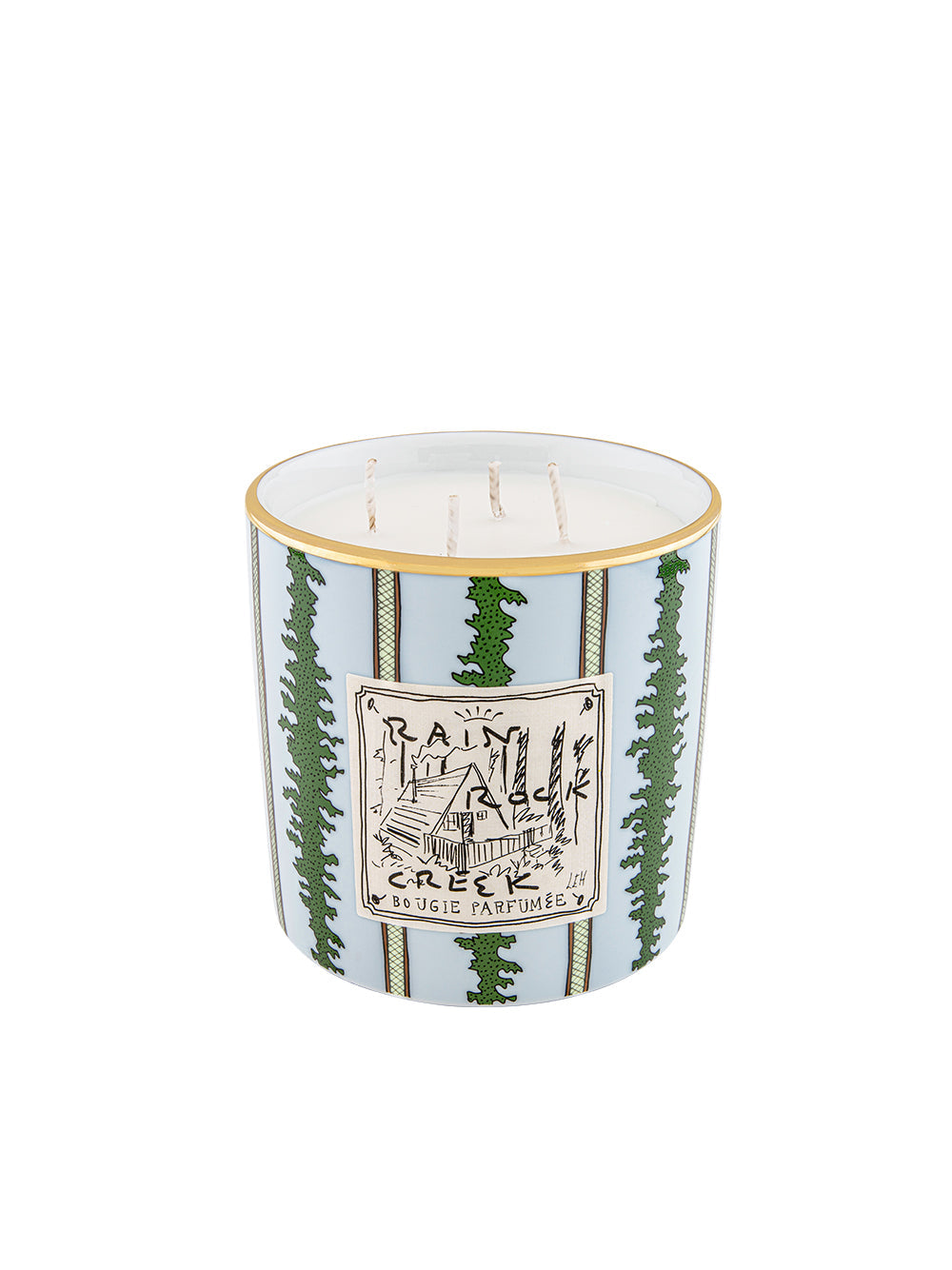 Ginori 1735 Profumi Luchino Rain Rock Creek Scented Candle