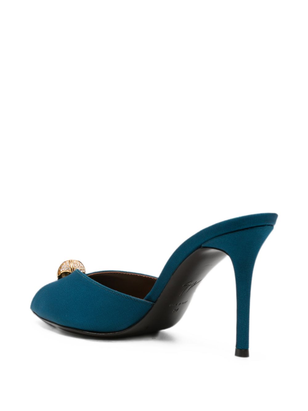 Giuseppe Zanotti Intriigo Leather Mules