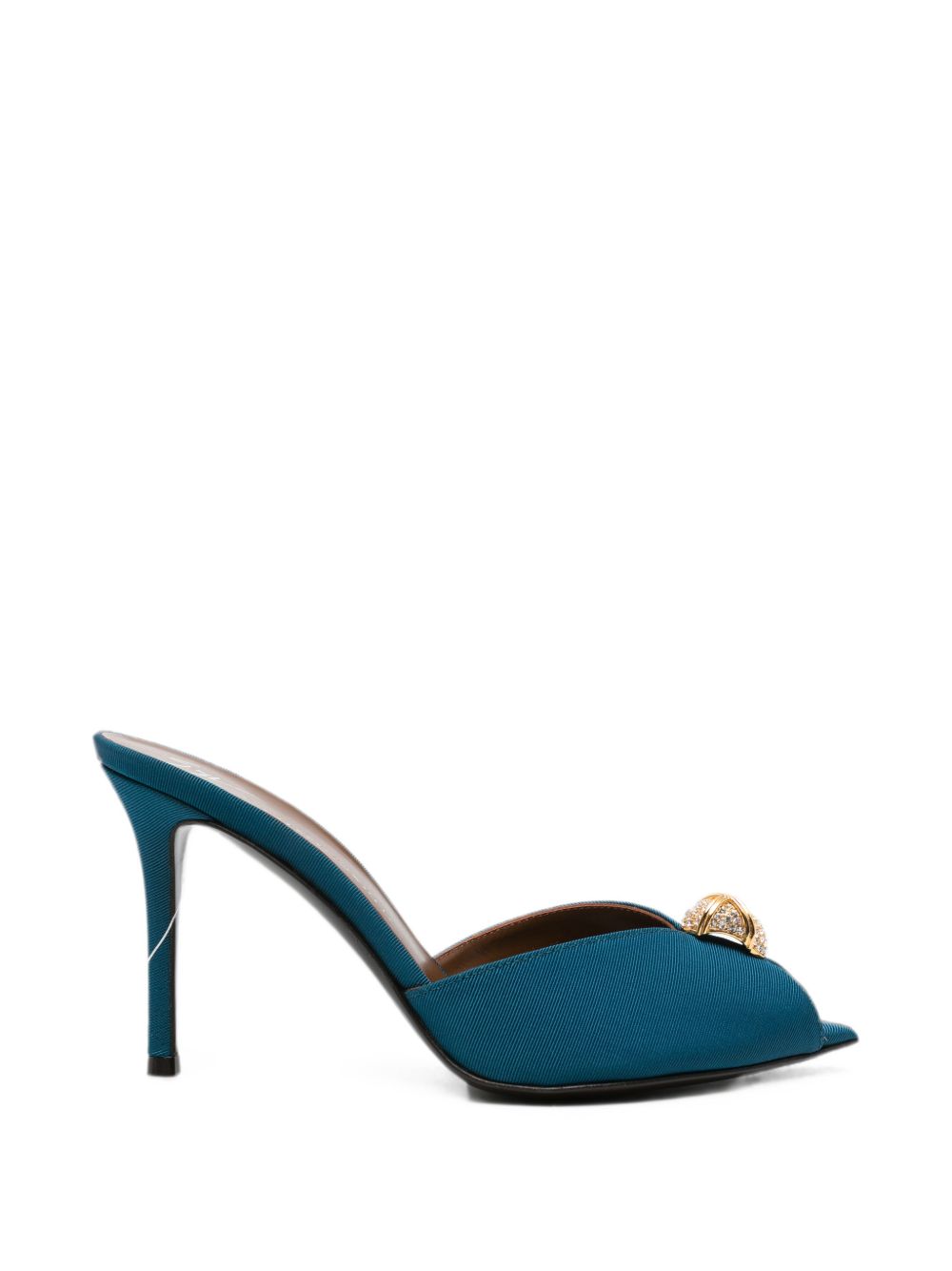 Giuseppe Zanotti Intriigo Leather Mules
