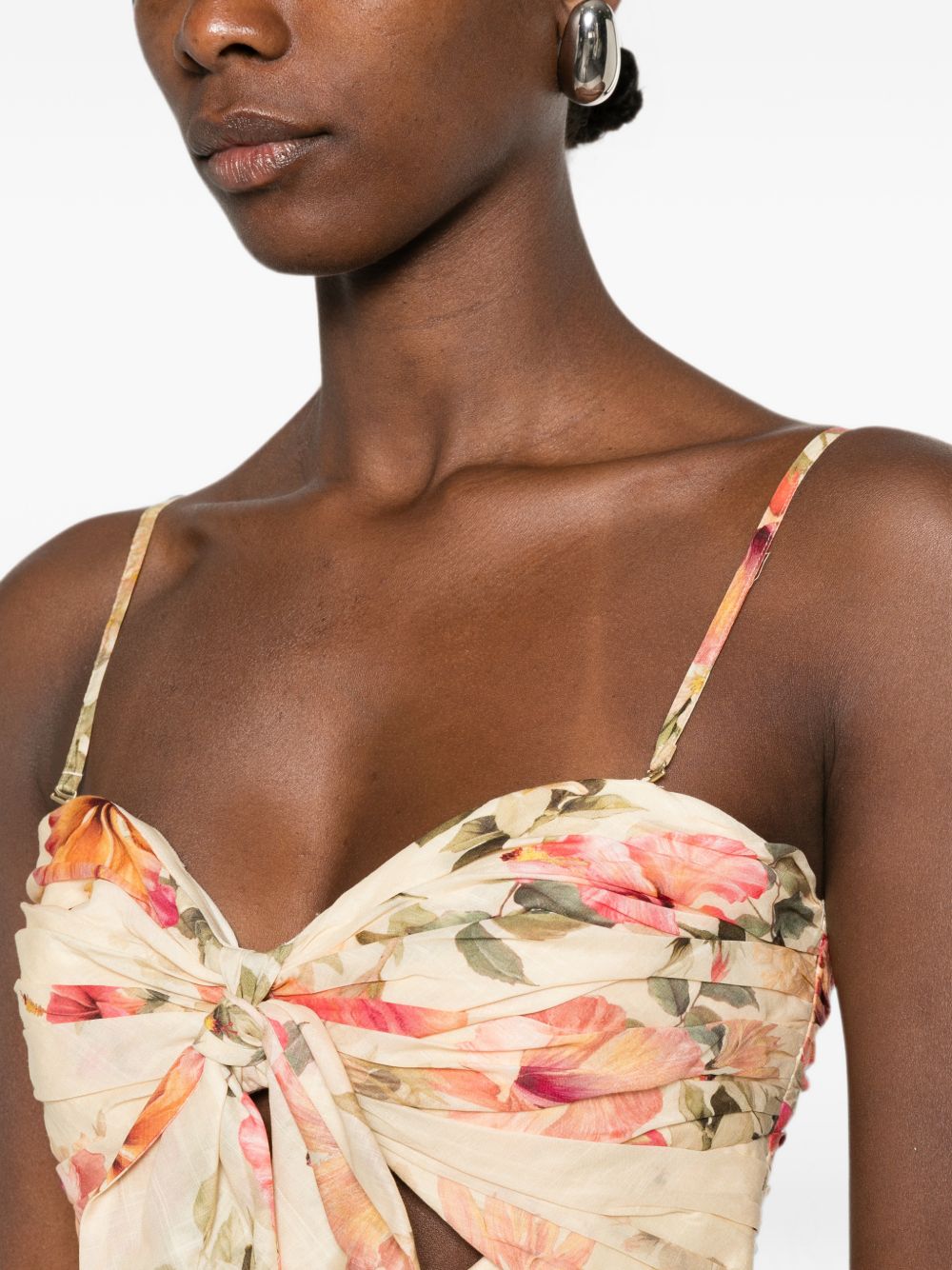 Zimmermann Mahon Cotton Playsuit