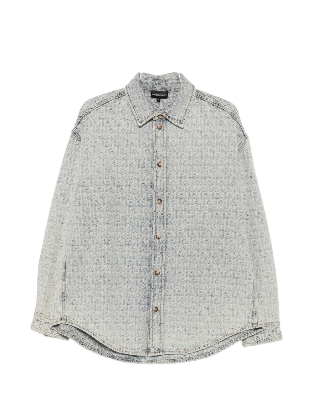 Emporio Armani Printed Cotton Shirt
